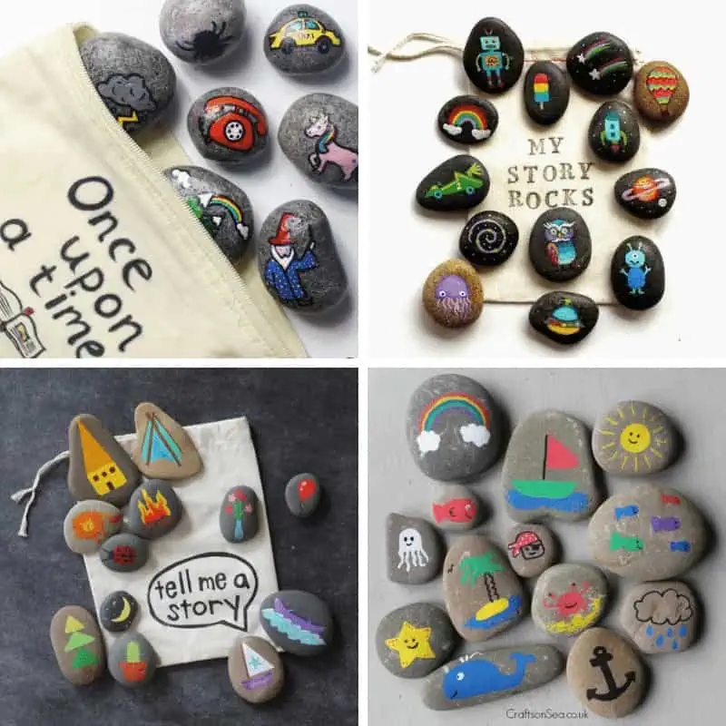 Story Stones Guide: How to Make And Ways to Use Them 16 story stones ideas