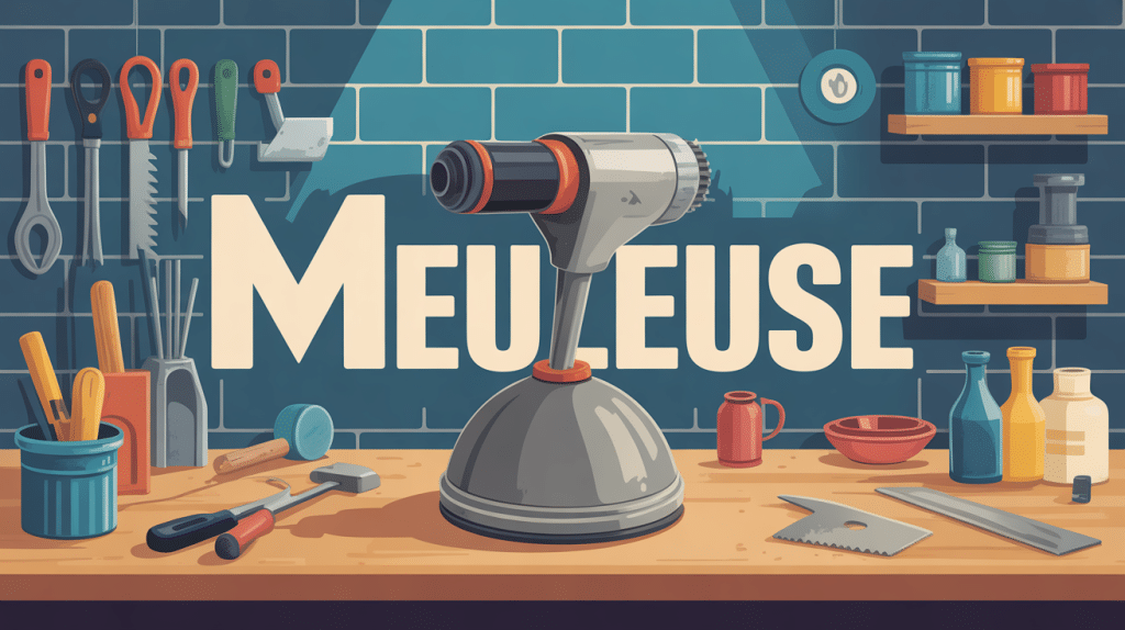 a quoi sert une meuleuse atelier illustration vectorielle