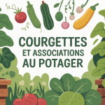 quel légume ne pas planter à côté des courgettes illustration associations potager