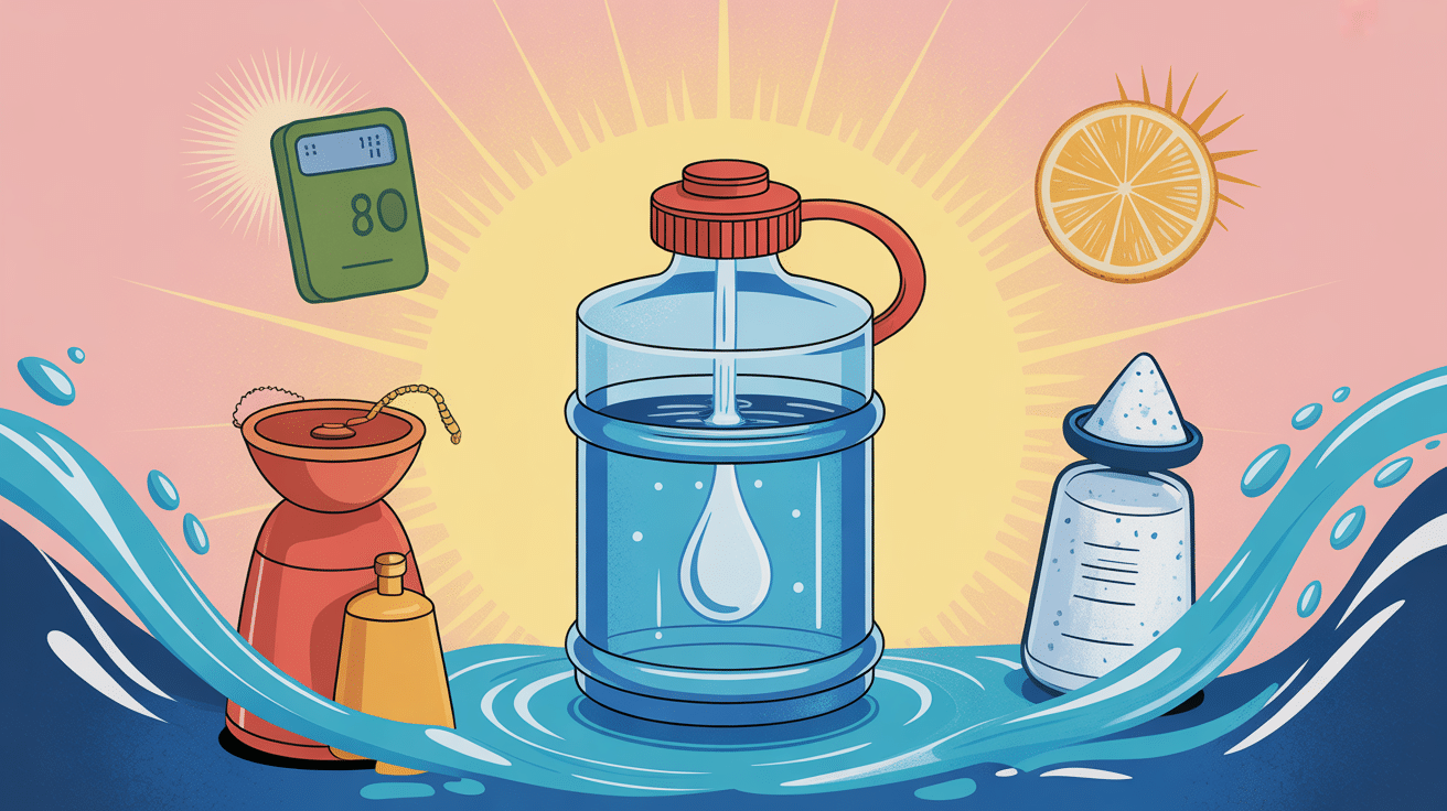 régénération adoucisseur combien de litre image consommation eau et sel