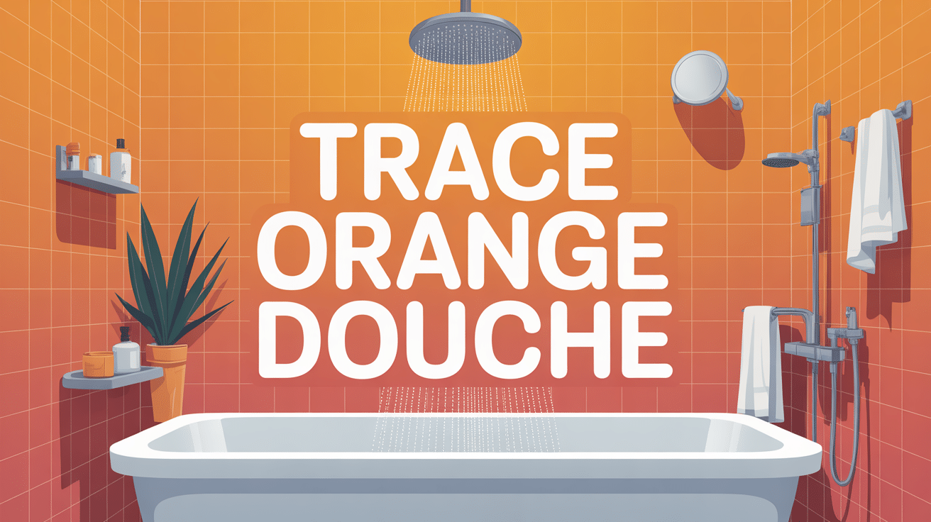 Illustration principale trace orange douche