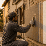 crepi isolant applique sur facade maison
