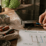 comment brancher une plaque de cuisson câblage 6mm2 disjoncteur 32A