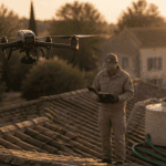nettoyage toiture par drone avis sur toit ancien