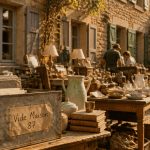 vide maison 87 cour pavée objets anciens