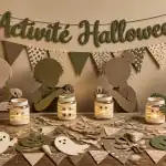 activité halloween bricolage enfants paper cut