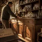brocanteur qui achète tout dans maison à vider
