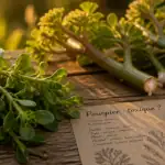 pourpier toxique feuille et fiche botanique