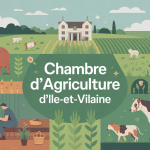 ca35 illustration Chambre d'agriculture paysage rural Ille-et-Vilaine