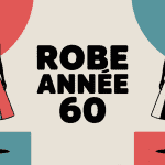 illustration robe année 60 silhouettes trapèze graphiques