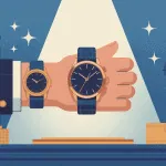 illustration montre de luxe pas cher poignet raffiné élégance