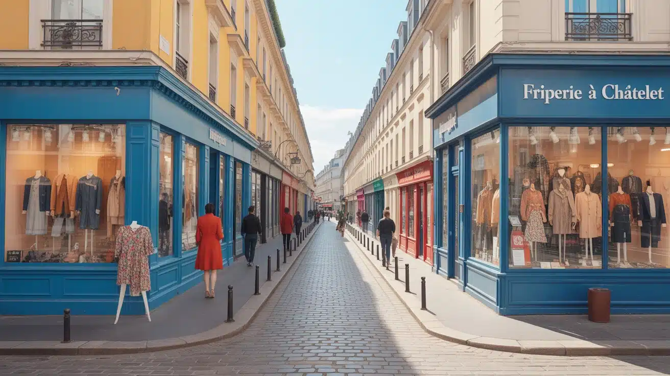 chatelet friperie boutiques vintage