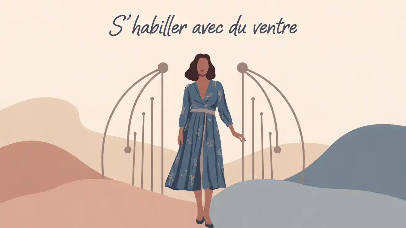 comment s habiller quand on a du ventre femme robe portefeuille