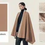 Couleurs mode hiver 2025 : silhouette manteau oversize et palette Pantone