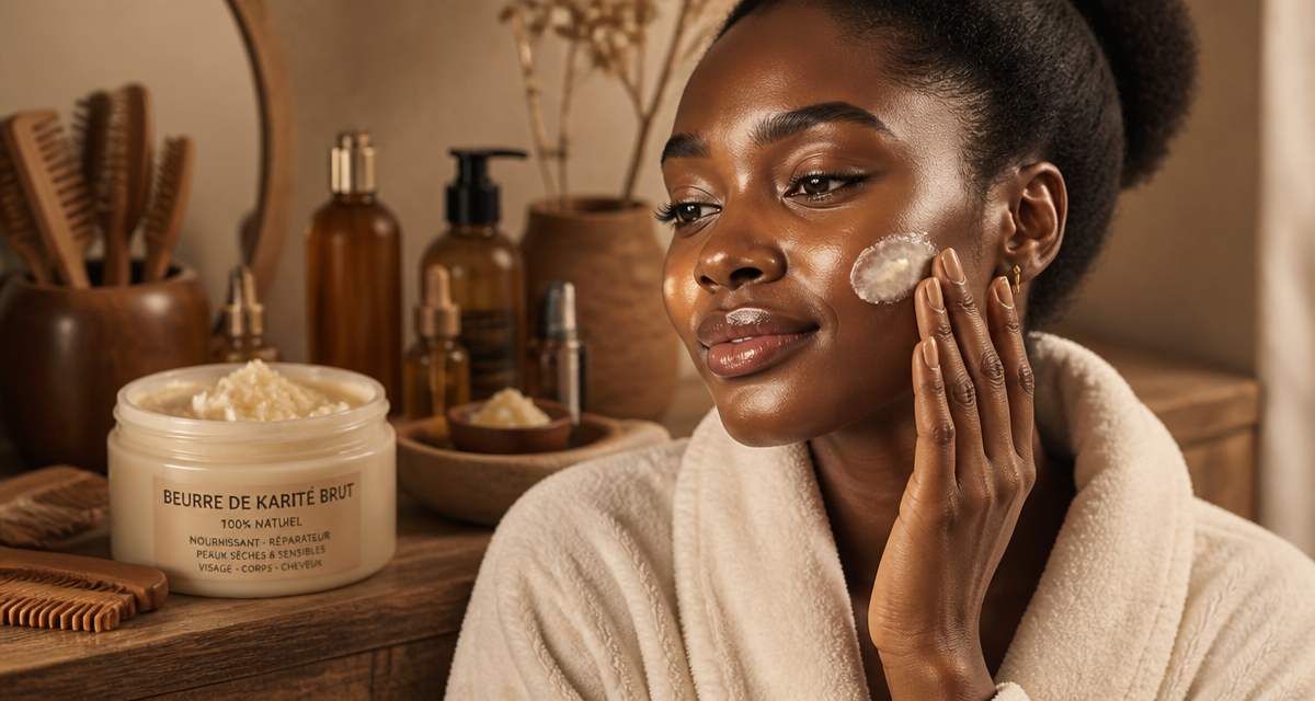 bienfaits beurre de karité sur la peau femme