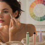 Meilleur correcteur de teint femme applique correcteur vert