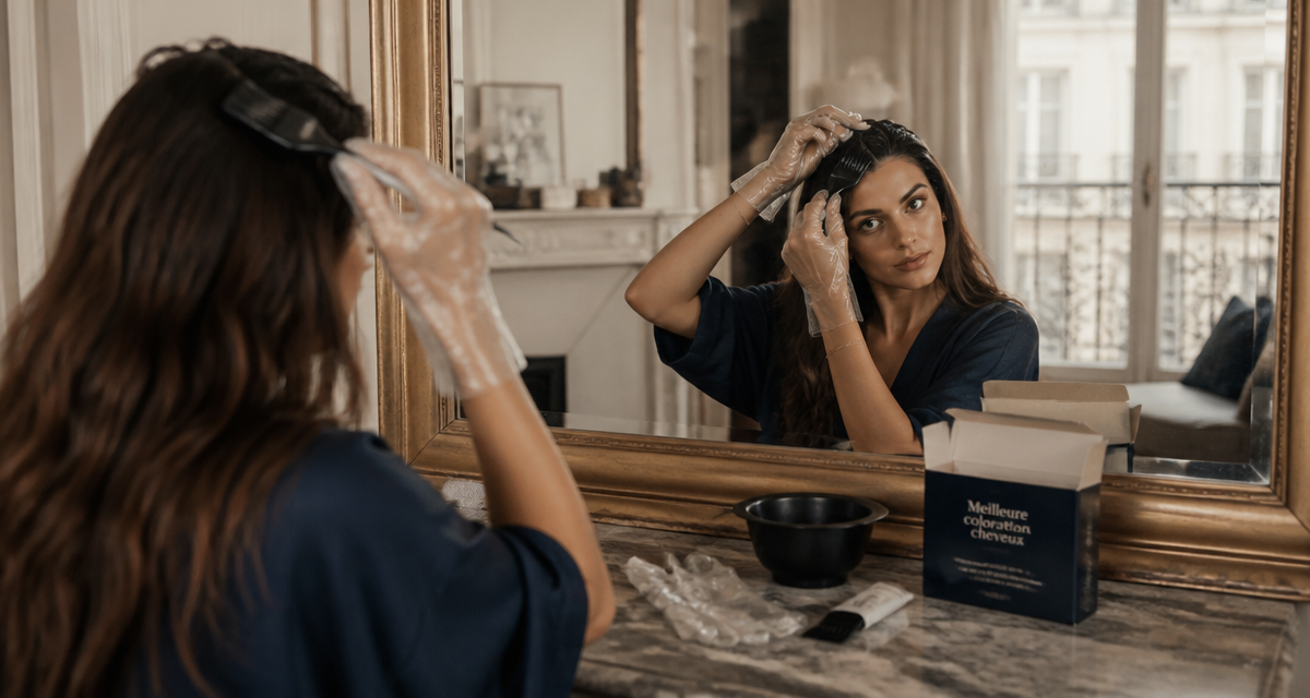 meilleure coloration cheveux femme salon