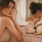 Parfum Eclat de Femme avec pivoines et yuzu