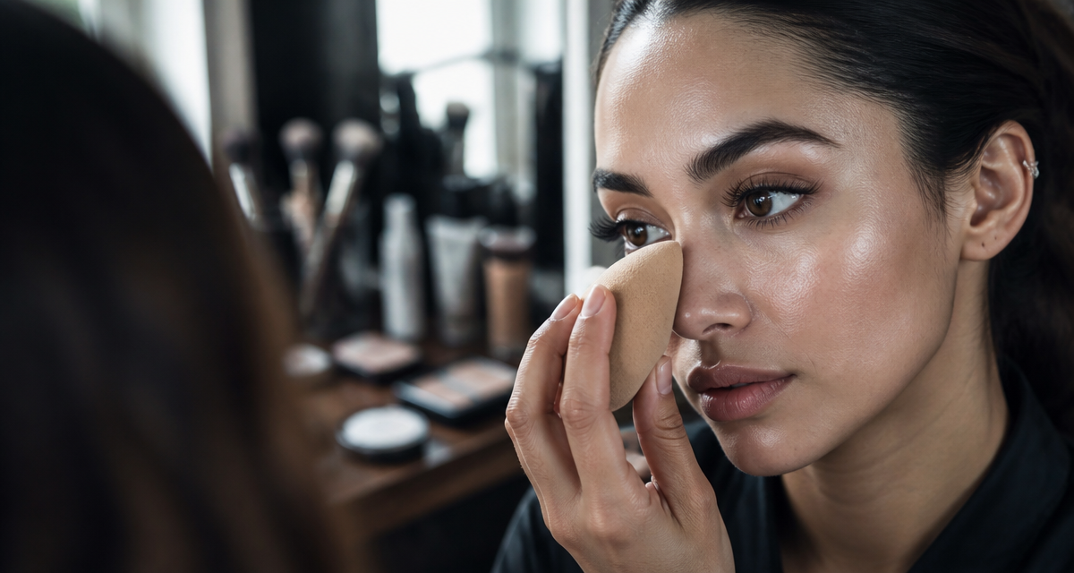 peau grasse quel fond de teint femme applique fond de teint matifiant