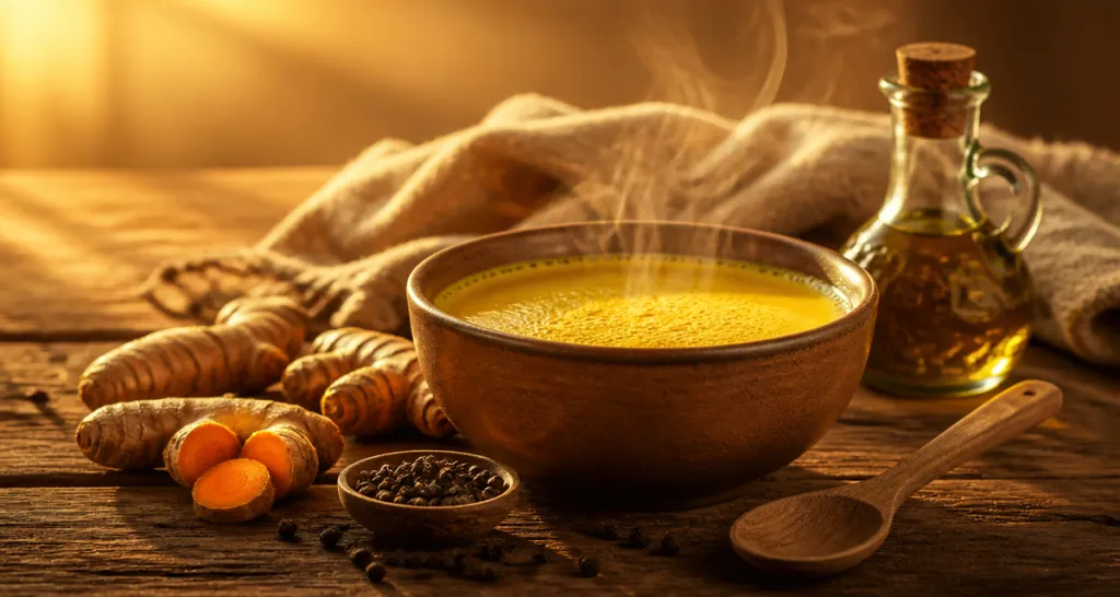comment consommer le curcuma lait d'or poivre matières grasses