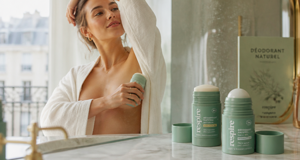 déodorant respire avis femme applique stick