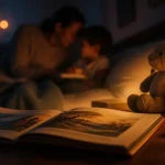 Une histoire pour dormir : contes et veilleuse au coucher, livre illustré