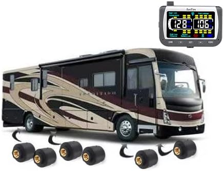 EEZTire-TPMS6ATC Real Time/24x7 Tire Pressure Monitoring System