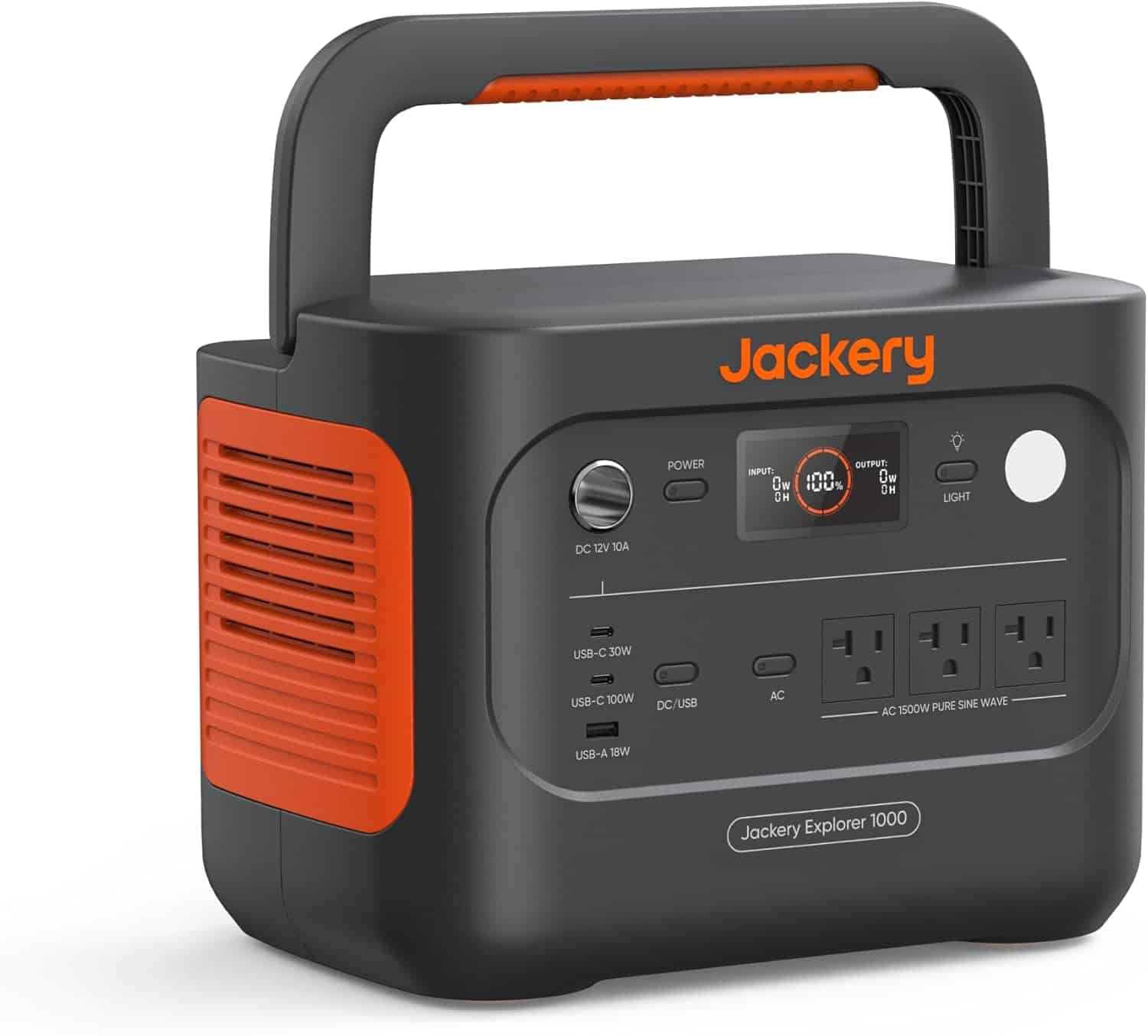 Jackery Explorer E1000 v2 Portable Power Station, Solar Generator for Camping
