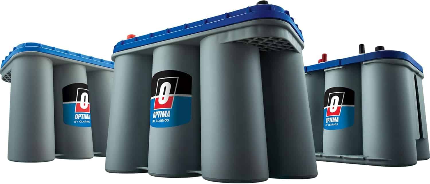 OPTIMA Batteries High Performance 34M Sealed AGM Boat and RV Starting Battery, Dual Terminal, Maintenance Free, Versitile Mounting