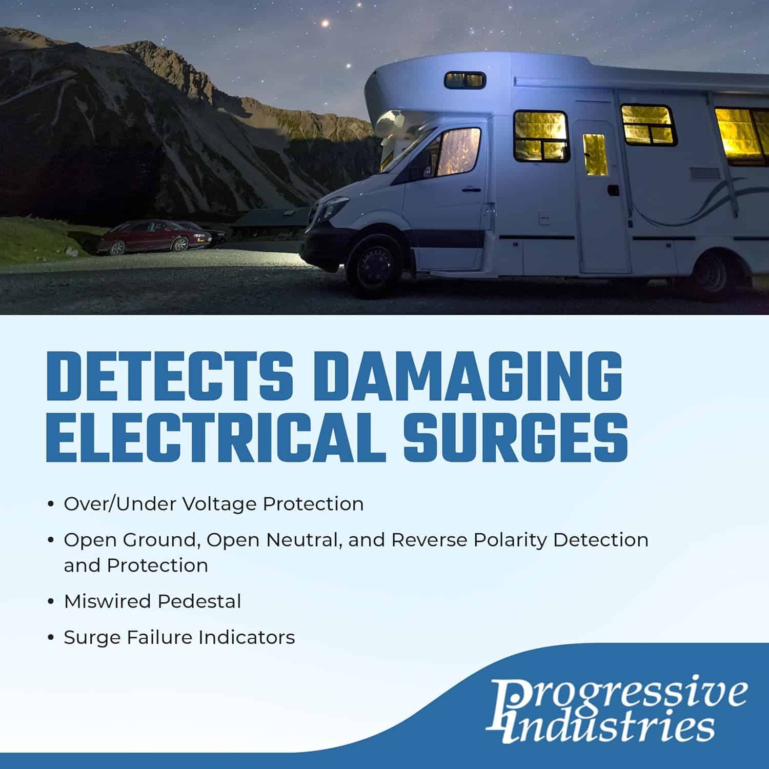 Progressive Industries Portable RV Smart Surge Protector With Cover, SSP-50XL (3)