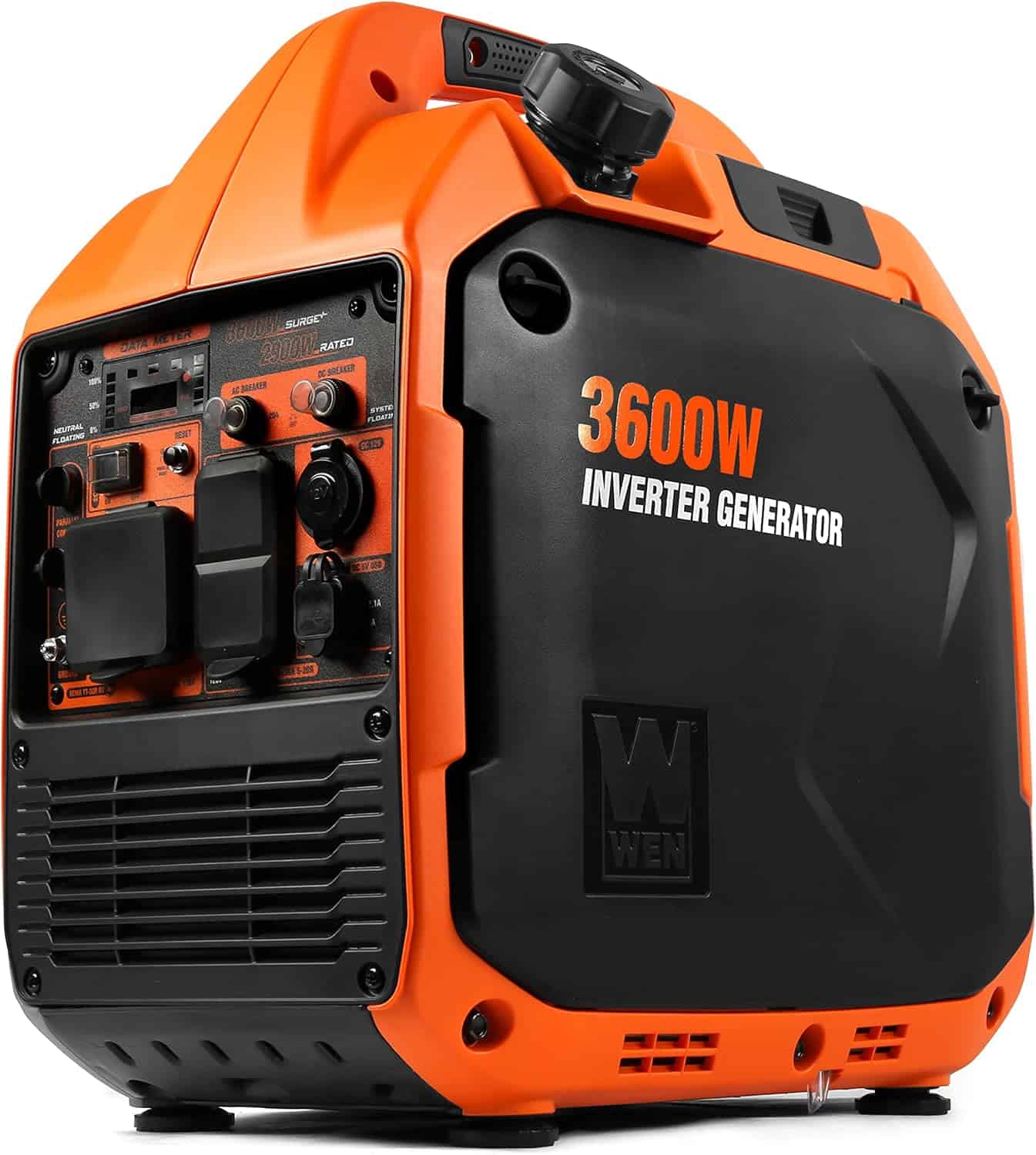 WEN 56360i Portable Inverter Generator, RV-Ready, Quiet and Lightweight with Fuel Shut Off
