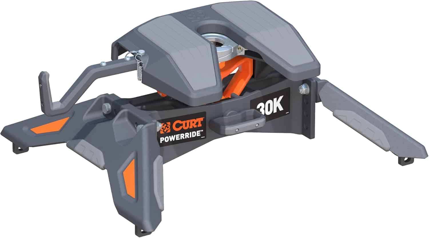 CURT 16320 PowerRide 30K 5th Wheel Hitch, 30,000 lbs