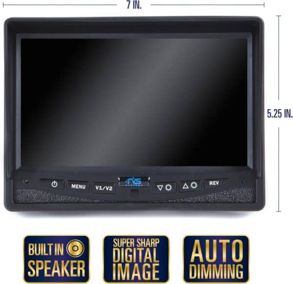 Rear View Safety RVS-770613-213 Backup Camera System With Quick Connect ...