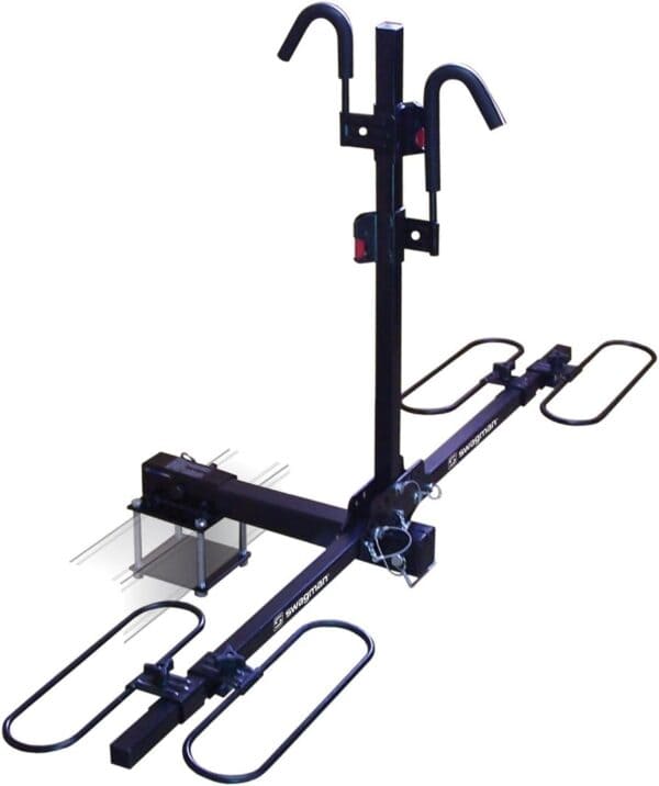 Swagman Bicycle Carrier 64663 TRAVELER XC2 RV Approved Hitch Mount Bike ...