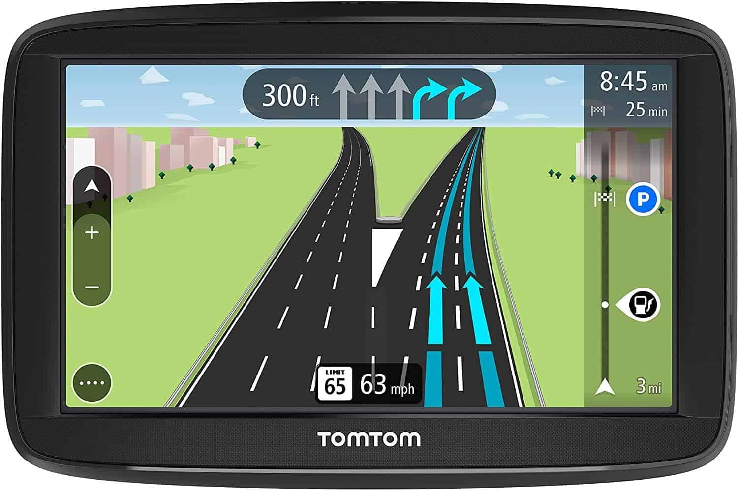 TomTom Via 1625TM GPS Navigation Device with Free Traffic, Free Maps of North America, Advanced Lane Guidance and Spoken Turn-By-Turn Directions