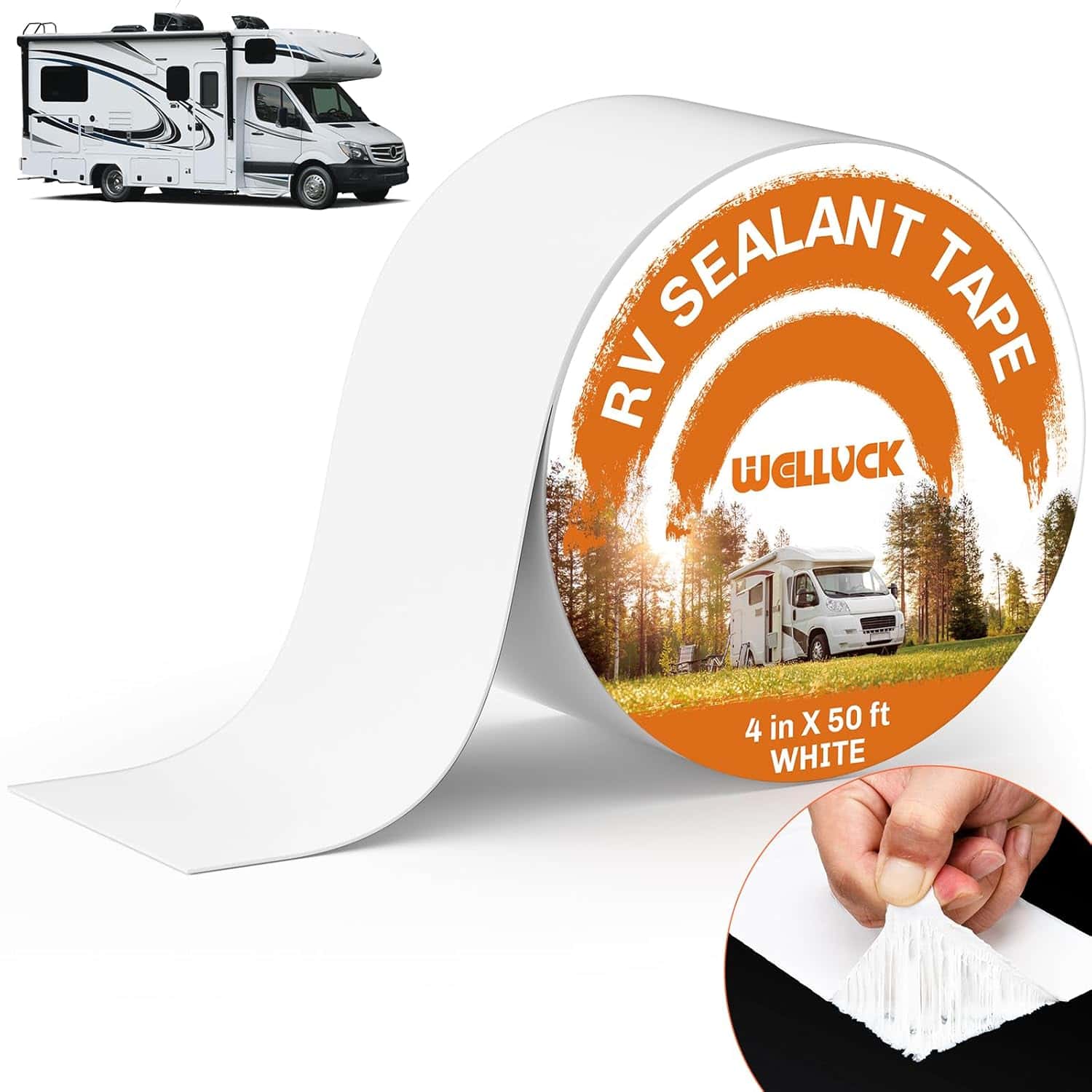 WELLUCK RV Roof Tape Sealant Roofing Tape