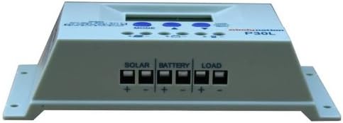 WindyNation P30L LCD PWM Solar Panel Regulator Charge Controller with Digital Display and User Adjustable Settings (1)