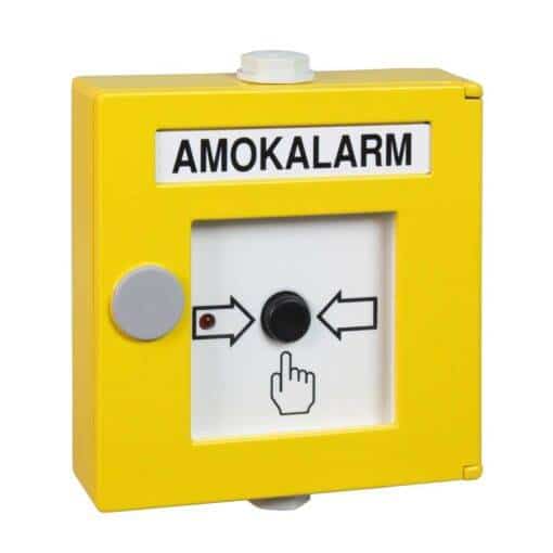 Hand Detector yellow Alu AMOKALARM CT 3000 PBD-Alu-G