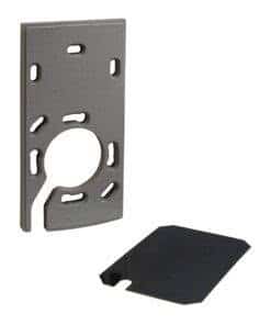 Spacer Set Cryplock DZS R/K-MD -grey aluminium-