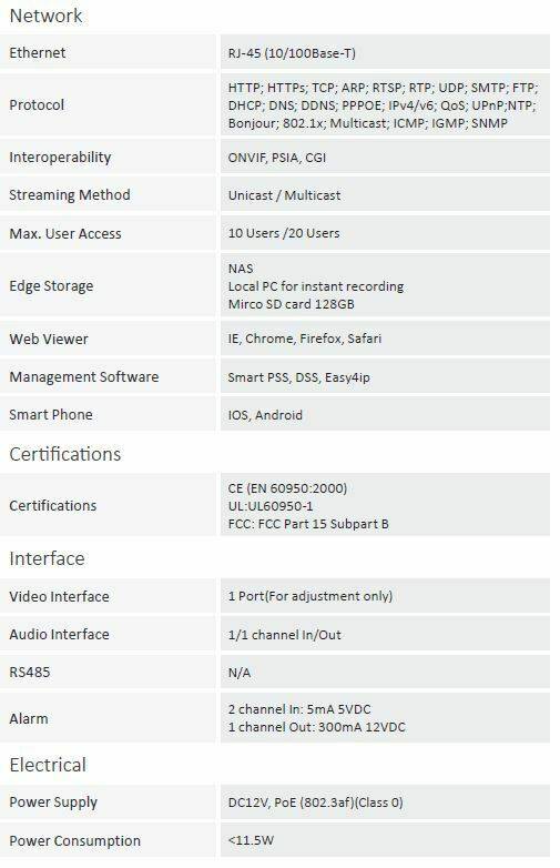 Dahua 4MP IP Bullet Camera Varifocal - Image 10