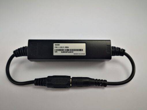 Voltage isolator for surveillance cameras