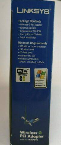 Linksys WMP54G Wireless-G WLAN Karte 54Mbps – Bild 8