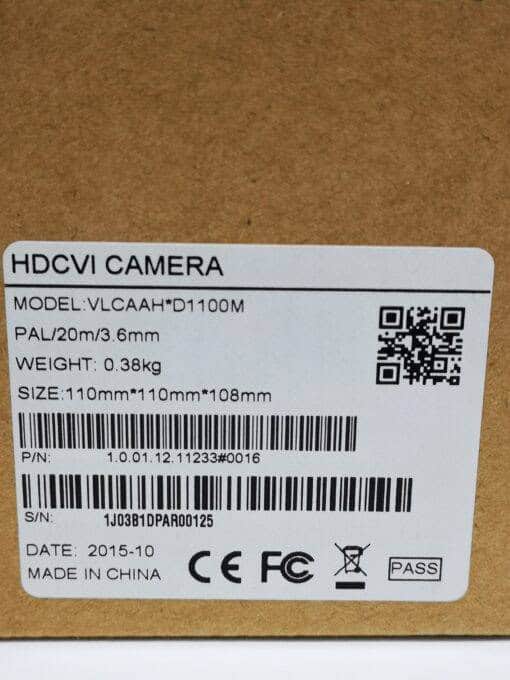Analog VC camera 16316-IR / 600 TVL / IR range up to 20m / 3.6mm lens - Image 3