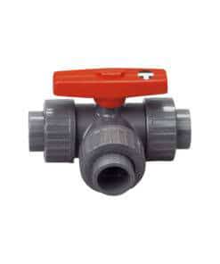 Three-way ball valve MV 25 ABS