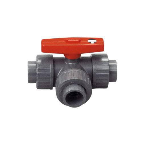 Three-way ball valve MV 25 ABS