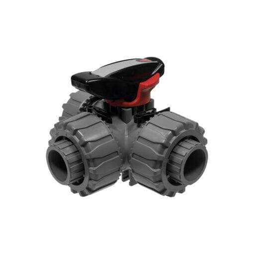 Three-way ball valve MV 25 ABS SH