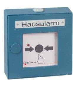 Der Funk-Handfeuermelder kann über die