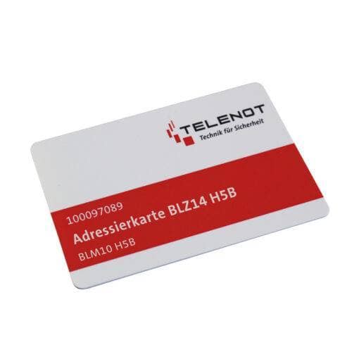 Addressing card BLZ14 H5B