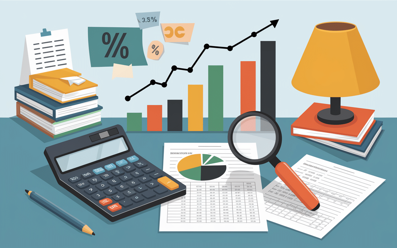 Calculatrice et graphiques pour augmentation du loyer commercial