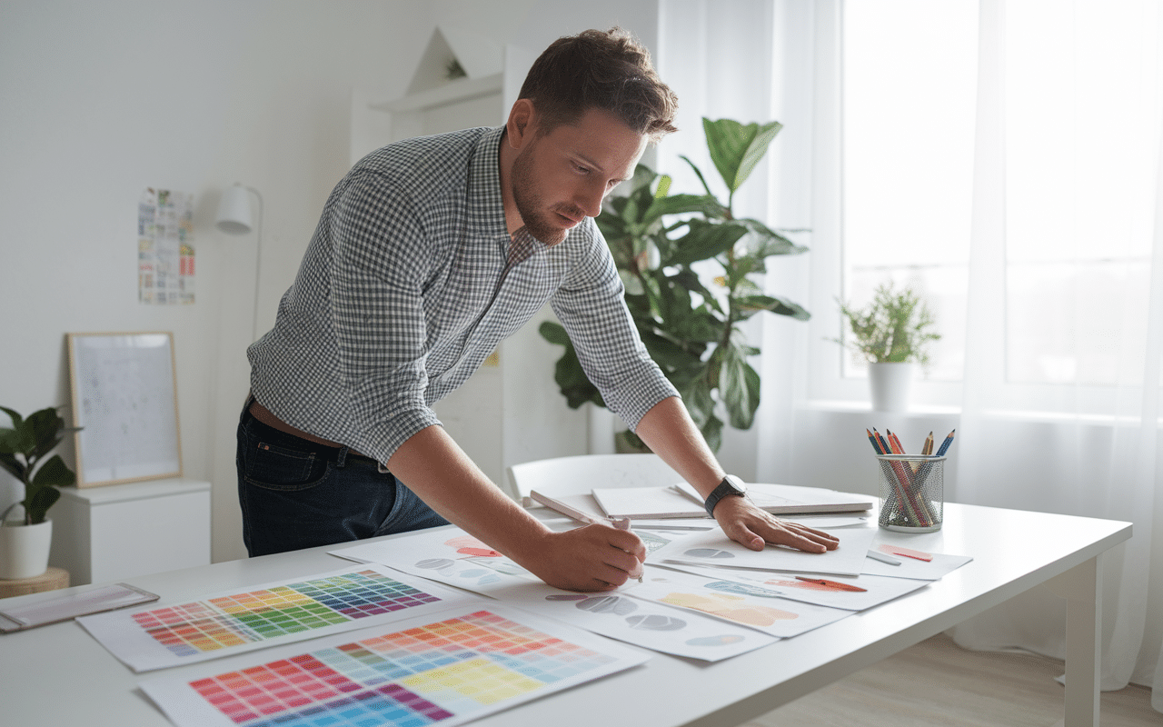 Designer silhouette plans décoration bambins deco